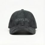 La Casquette Béryl Suédine - Gris Charbon